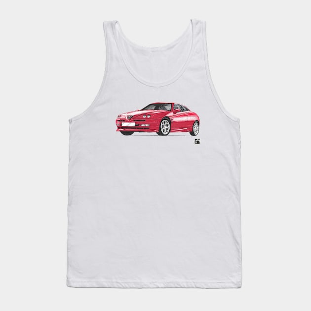 Geo3Doodles GTV Doodle Tank Top by Geo3doodles